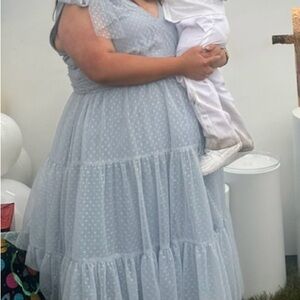 JessaKae Dusty Blue Dress